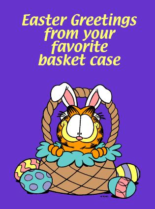 Happy easter wishes, happy easter messages. Garfield Easter Greetings Pictures, Photos, and Images for ...