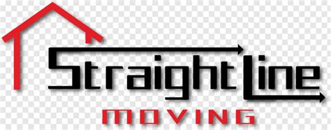 Straight Line Fast Company Logo Moving Blue Line Moving Truck