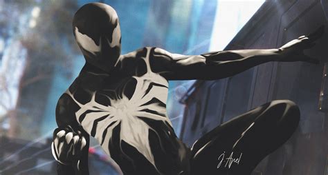 Spider Man Ps4 Symbiote Wallpaperhd Superheroes Wallpapers4k