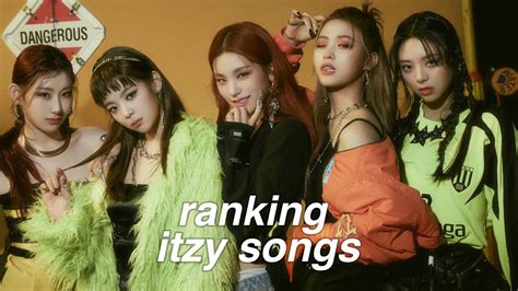 Ranking Itzy Songs YouTube