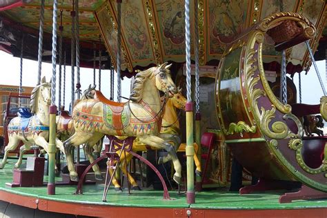 Start Of The Season Carousel Horses Painted Pony Carousel