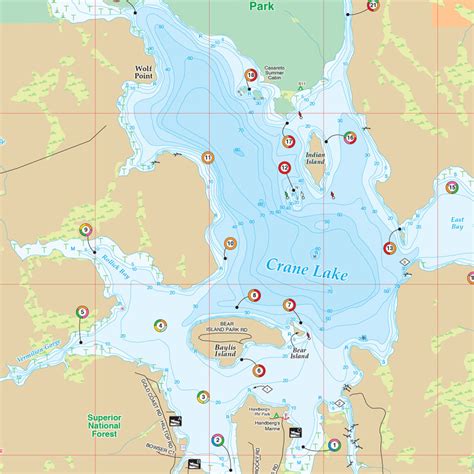 Lake Vermilion Fishing Map Ubicaciondepersonascdmxgobmx