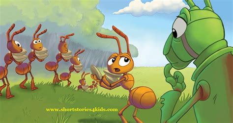 The Ant And The Grasshopper Story Telling