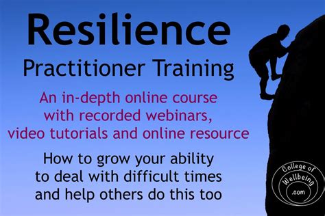 Resilience Practitioner Training