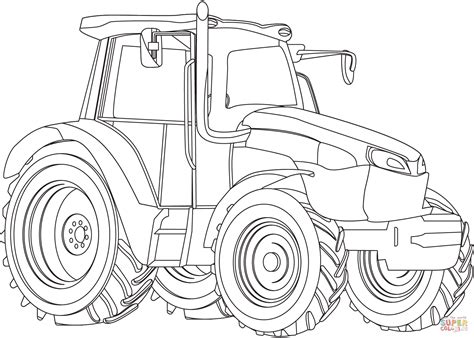Tractor Coloring Page Free Printable Coloring Pages