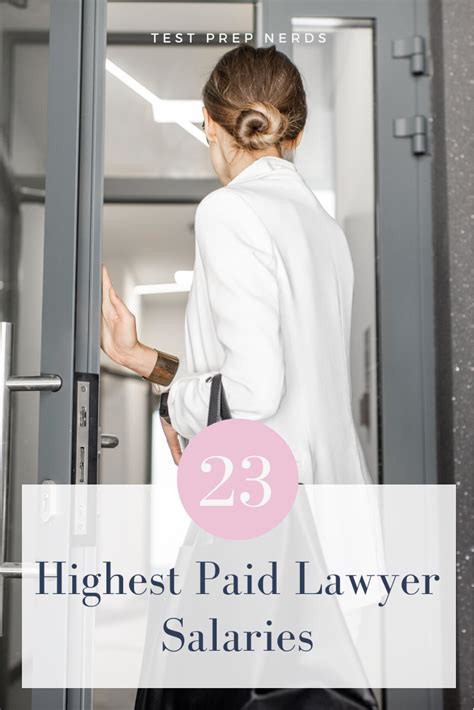 The 23 Highest Paid Lawyers Salary Guide Law School Lifestyle Women