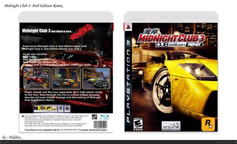 Viewing Full Size Midnight Club 3 Dub Edition Remix Box Cover
