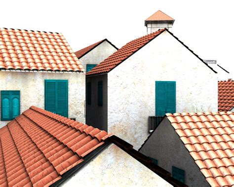 3d Houses Cut Out Roof Tops By Madetobeunique On Deviantart