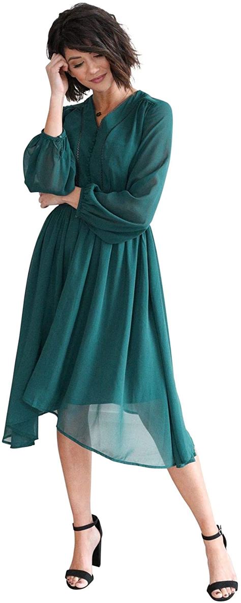 Modest Bridesmaid Dresses Modest Christmas Dresses In Green Jen Clothing