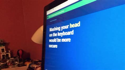 Smashing Head Against A Keyboard Youtube