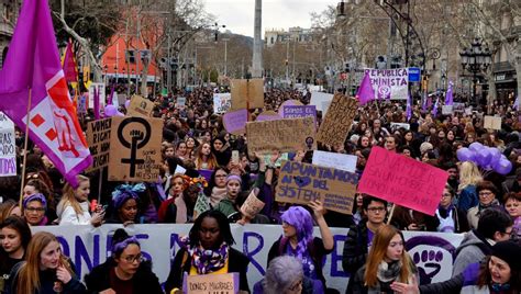 Manifestación Barcelona Horario Y Recorrido El Día De La Mujer