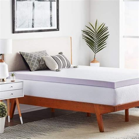 I trust camping world so decided to go with this one. Lucid Lavender 3 Memory Foam Mattress Topper | Foam ...
