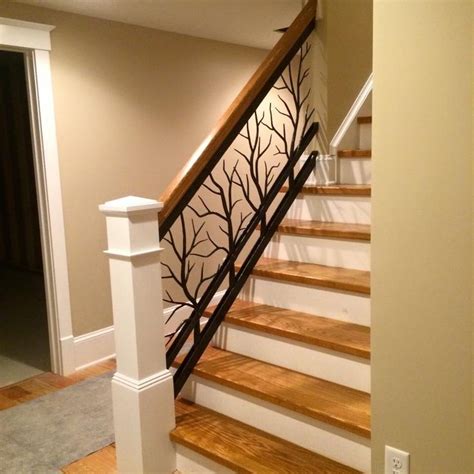 Wrought iron railing | Interior stair railing, Stairs design modern