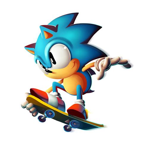 Classic Sonic Sonic The Hedgehog Fan Art 29995981 Fanpop
