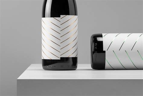 We Love The Minimal Take On The Wine Label For Lom Dieline Design