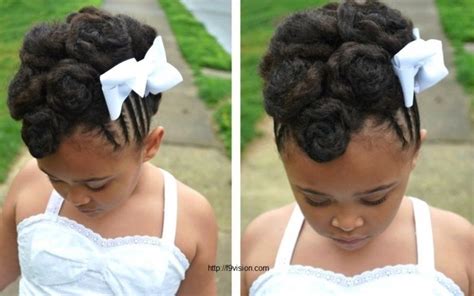 Little Black Girl Hairstyles For Weddings Wedding Hairstyles For