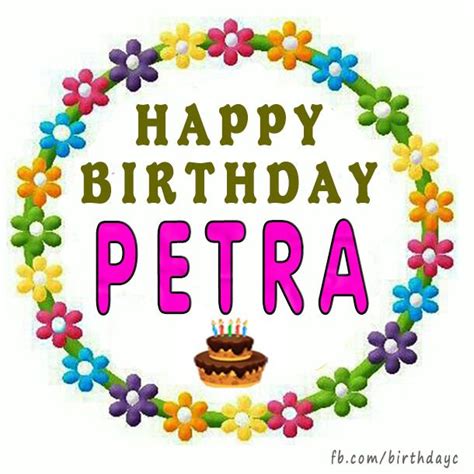 Happy Birthday Petra Telegraph