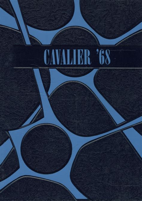 1968 Yearbook From Cavalier High School From Cavalier North Dakota For