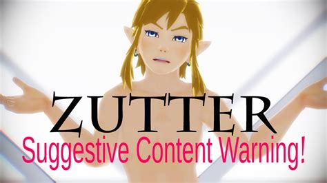 zutter r 15 topless link the legend of zelda breath of the wild animation 【mmd 60 fps