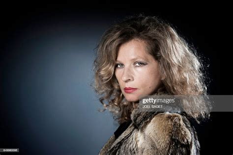 French Writer And Director Eva Ionesco Poses During A Photo Session