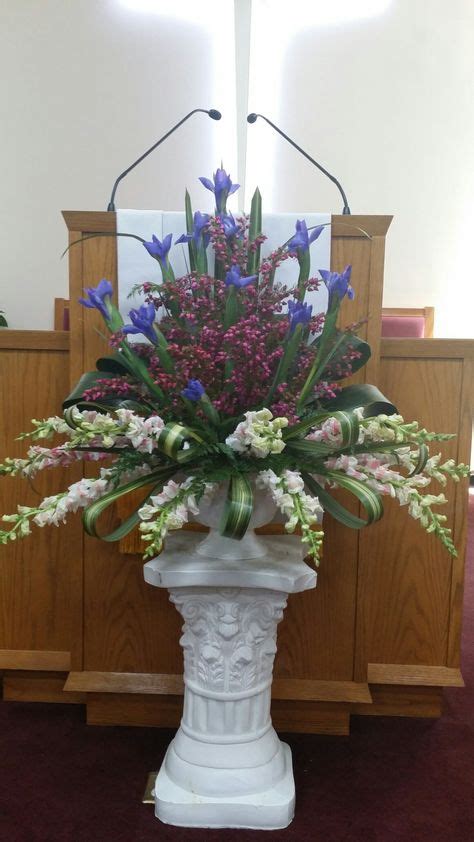 14 Best Pulpit Decor Images In 2019 Floral Arrangement Beautiful