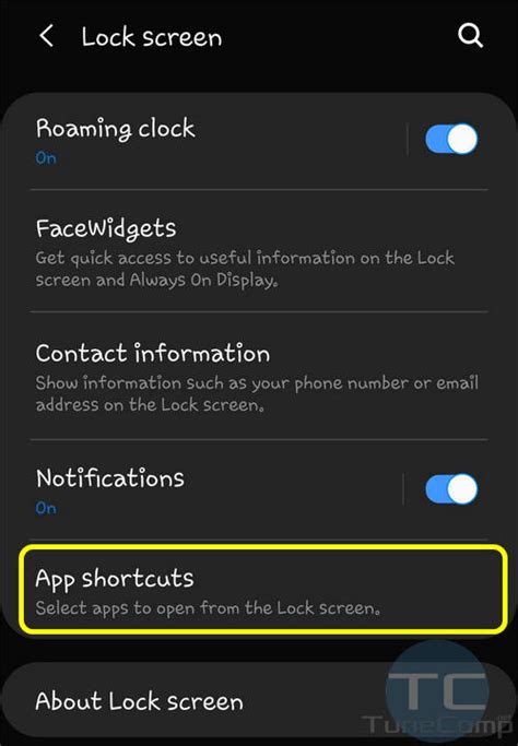 How To Change Lock Screen App Shortcuts On Samsung Galaxy S20 S10 S9