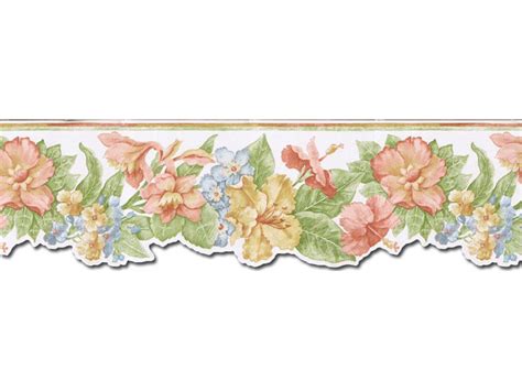 Wallpaper Home And Living Beautiful Flower Border Prepasted Home Décor