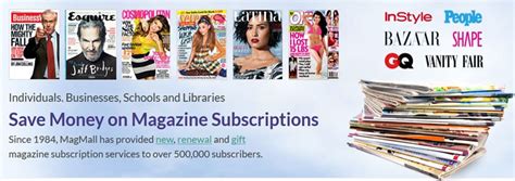 Magazine Subscription Service Npea