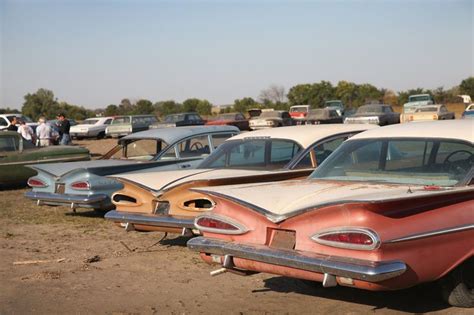 500 "new" vintage cars to be sold at Nebraska auction | Abandoned cars