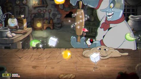 how to beat chef saltbaker in cuphead delicious last course