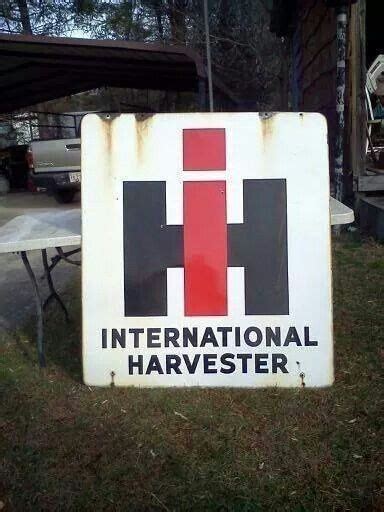 Lighted International Case Agriculture Sign 30x10x4 Br