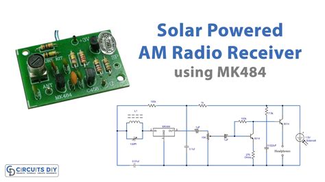 Solar Powered Am Radio Receiver Using Mk484 Ic