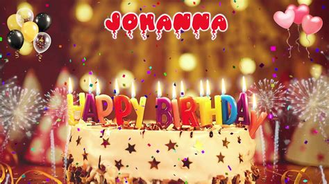 Johanna Birthday Song Happy Birthday Johanna Youtube