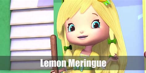 Lemon Meringue Strawberry Shortcake Costume For Cosplay And Halloween 2023