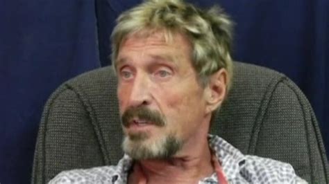 Software Millionaire John Mcafee Wanted By Belize Police For Murder Questioning Itv News