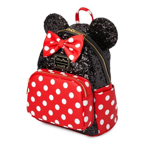Minnie Mouse Sequin And Polka Dot Loungefly Mini Backpack Shopdisney