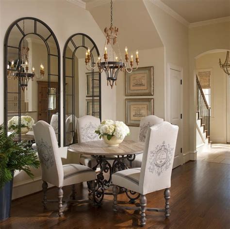 Shop birch lane for farmhouse & traditional window pane wall mirrors, in the comfort of your home. Townhome Dining Space - Traditional - Dining Room - Dallas ...