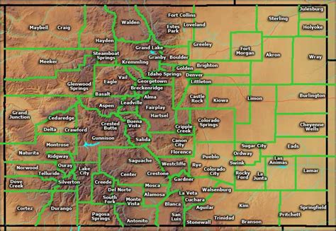 Colorado Information Photos And Maps