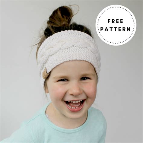 Free Ear Warmer Knitting Pattern Knitted Headband Free Pattern Free
