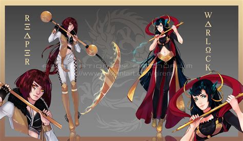 Adopt Auction Reaper And Warlock Fem Closed By Amenorium On Deviantart