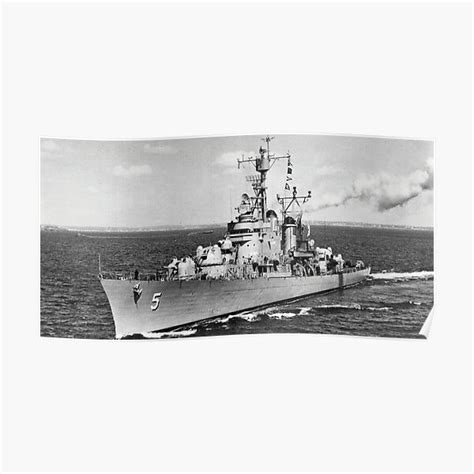 USS WILKINSON DL 5 SHIP S STORE Poster By Militarygifts Redbubble