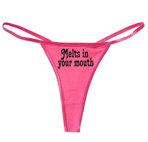 Melts In Your Mouth Thong Bewild
