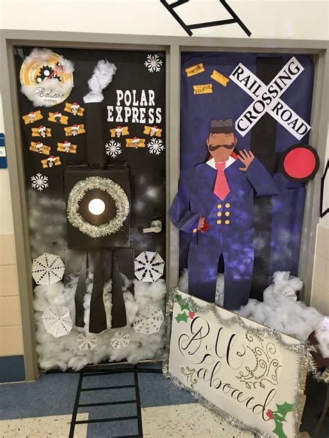 The Polar Express Door Decoration For School Door Decorations