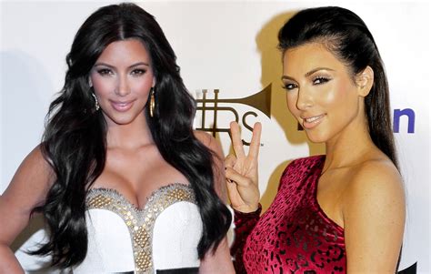 Kim Kardashian Hairstyles Over The Years