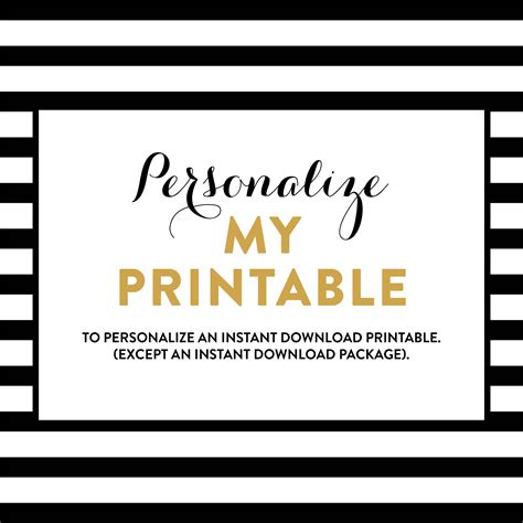Personalize My Printable Made To Order Etsy