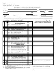 California Hazardous Waste Generator Inspection Report Fill Out Sign