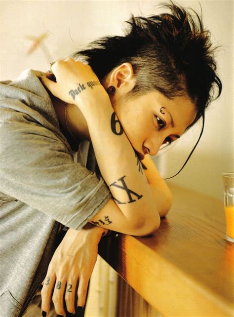 Body is nothing more than emptiness, emptiness is nothing more than body. Picture of Miyavi