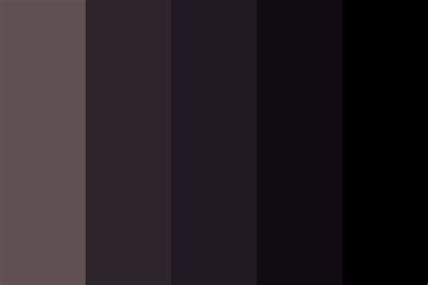 Shades Of Black Color Palette Colorpalettes Colorschemes Design