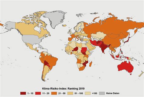Juni 2021, gestern und dieser woche. Globaler Klima-Risiko-Index 2021 - Sonnenseite ...