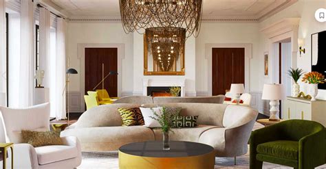 Modern Glam Living Room In 2020 Living Room Design Modern Modern